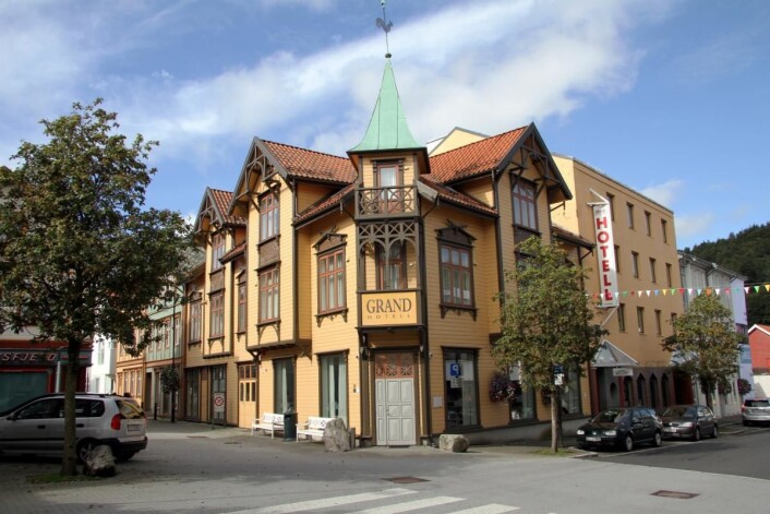 Grand Hotell Egersund. (Foto: Morten Holt) Grand Hotell Egersund. (Foto: Morten Holt)