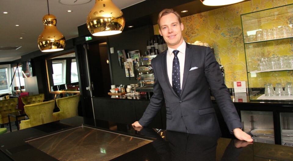 Lars Petter Mathisen er en av de nominerte til «Årets Hoteliér 2017». (Foto: Morten Holt)