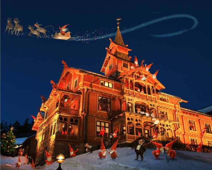 Scandic Holmenkollen Park i juledrakt. (Foto: Scandic Hotels) Scandic Holmenkollen Park i juledrakt. (Foto: Scandic Hotels)