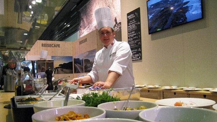 Kjøkkenet i den norske restauranten i Berlin i 2017. (Foto: Landbruks- og matdepartementet) Kjøkkenet i den norske restauranten i Berlin i 2017. (Foto: Landbruks- og matdepartementet)