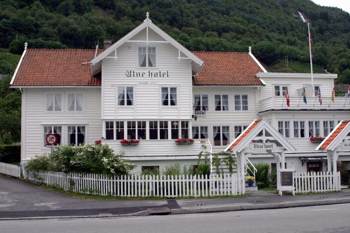 Utne Hotel er representert på Grüne Woche 2018. (Foto: Morten Holt) Utne Hotel er representert på Grüne Woche 2018. (Foto: Morten Holt)