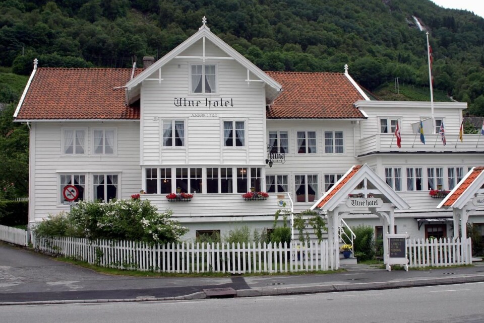 Utne Hotel er representert på Grüne Woche 2018. (Foto: Morten Holt)