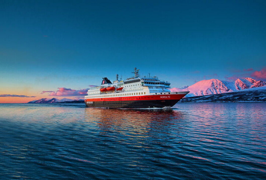 MS Nordlys. (Foto: Hurtigruten) MS Nordlys. (Foto: Hurtigruten)