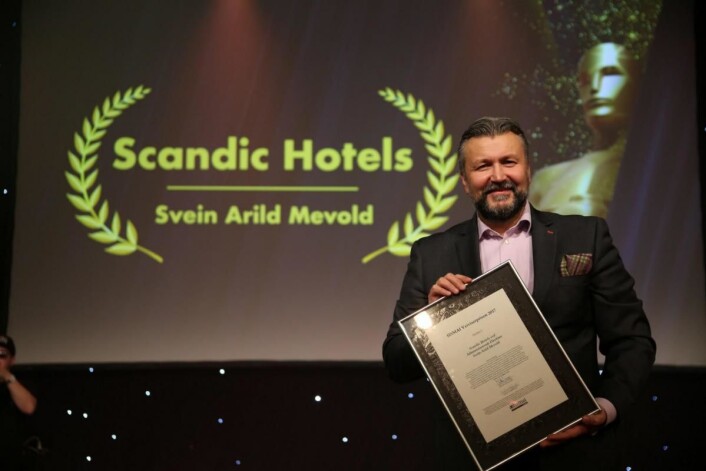 Årets veiviser: Svein Arild Steen-Mevold. (Foto: Camilla Bergan/HSMAI) Årets veiviser: Svein Arild Steen-Mevold. (Foto: Camilla Bergan/HSMAI)