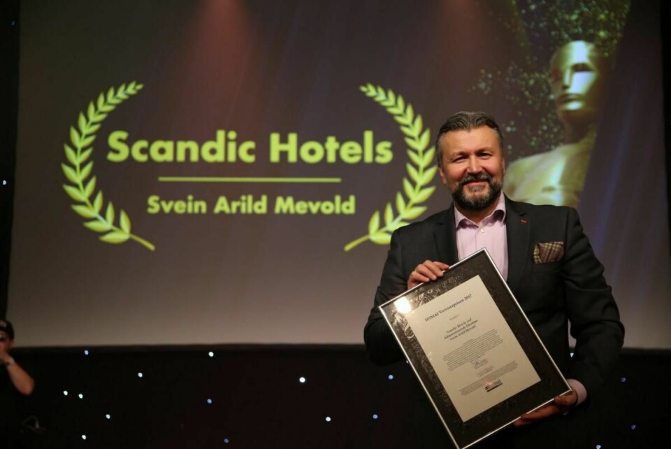 Årets veiviser: Svein Arild Steen-Mevold. (Foto: Camilla Bergan/HSMAI)