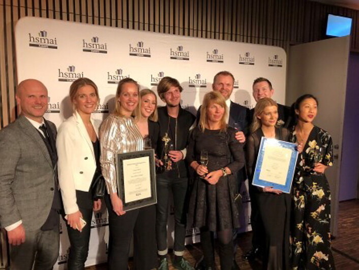 Pris til Clarion Hotel for #WeAreClarion. (Foto: Clarion Hotel) Pris til Clarion Hotel for #WeAreClarion. (Foto: Clarion Hotel)