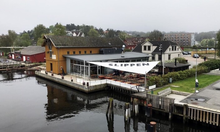 Restaurant Slippen i Fredrikstad er en av tre restauranter som er nominert som beste restaurant i Norge, basert på det høyeste gjennomsnittet av antall reservasjoner og tilbakemeldinger på Bookatable.com. (Foto: Morten Holt) Restaurant Slippen i Fredrikstad er en av tre restauranter som er nominert som beste restaurant i Norge, basert på det høyeste gjennomsnittet av antall reservasjoner og tilbakemeldinger på Bookatable.com. (Foto: Morten Holt)