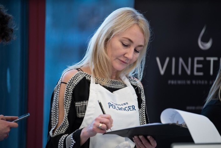 Trine Skorpen i Vinetum. (Foto: Helge Hansen, Montag) Trine Skorpen i Vinetum. (Foto: Helge Hansen, Montag)