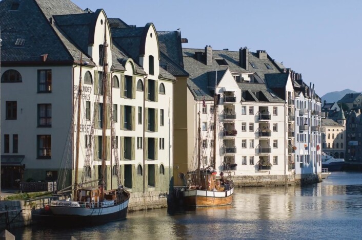 Hotel Brosundet. (Foto: De Historiske) Hotel Brosundet. (Foto: De Historiske)