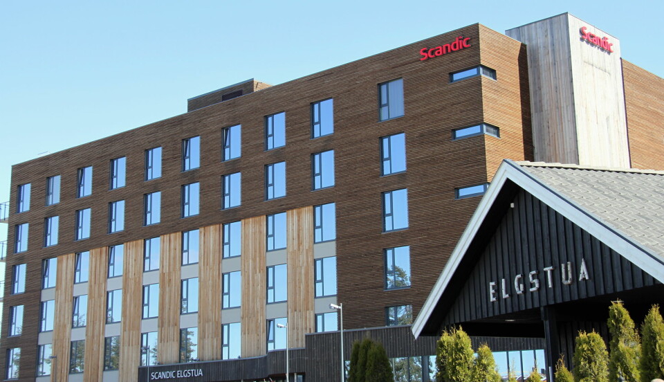 Scandic Elgstua er hedret med prisen "Scandics reneste hotell". (Foto: Morten Holt)