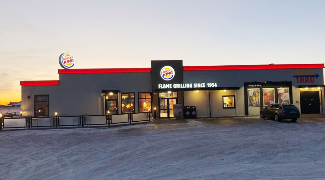 Burger King skal inn mange steder der du finner Marché i dag. Dette er den nye Burger King-restauranten på Ringdalsskogen ved Larvik. (Foto: Burger King) Burger King skal inn mange steder der du finner Marché i dag. Dette er den nye Burger King-restauranten på Ringdalsskogen ved Larvik. (Foto: Burger King)