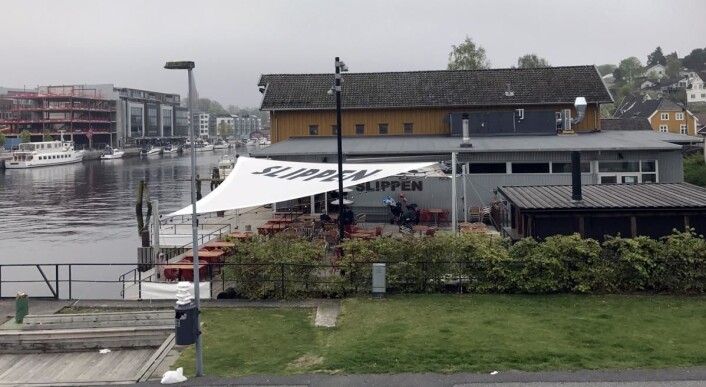 Restaurant Slippen i Fredrikstad var den eneste restauranten utenfor Oslo som fikk pris av Bookatable by Michelin i kveld. (Foto: Morten Holt) Restaurant Slippen i Fredrikstad var den eneste restauranten utenfor Oslo som fikk pris av Bookatable by Michelin i kveld. (Foto: Morten Holt)