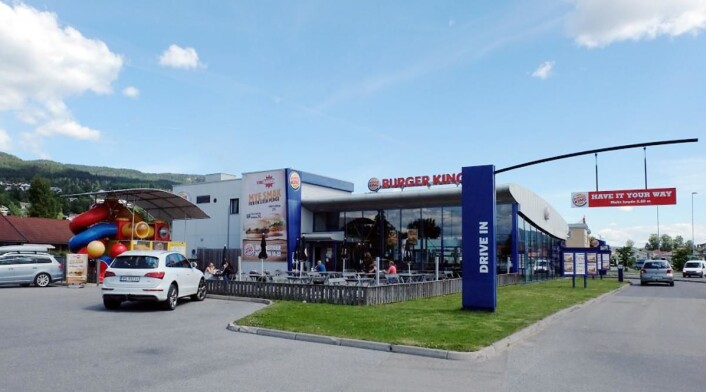 Burger King på Krokstadelva. (Arkivfoto: Odd Henrik Vanebo) Burger King på Krokstadelva. (Arkivfoto: Odd Henrik Vanebo)