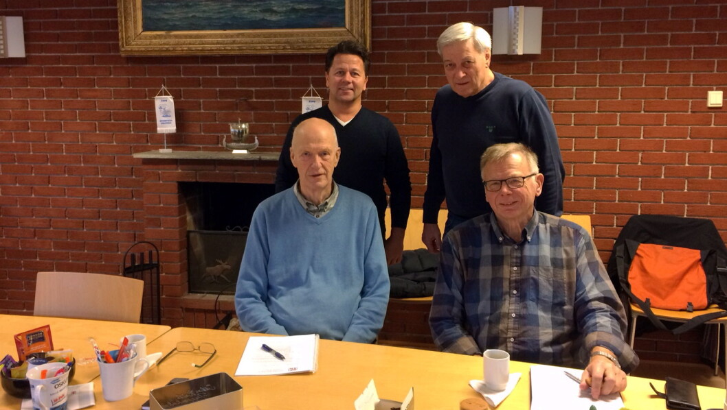 Komiteen for storkjøkkenseniorene i BFSN består foran Halfdan Bryn ( til venstre) og Arne Dalseng og bak daglig leder i BFSN Joe Harald Strand (til venstre) og Rudi Becsan. (Foto: BFSN) Komiteen for storkjøkkenseniorene i BFSN består foran Halfdan Bryn ( til venstre) og Arne Dalseng og bak daglig leder i BFSN Joe Harald Strand (til venstre) og Rudi Becsan. (Foto: BFSN)