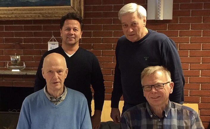 Komiteen for storkjøkkenseniorene i BFSN består foran Halfdan Bryn ( til venstre) og Arne Dalseng og bak daglig leder i BFSN Joe Harald Strand (til venstre) og Rudi Becsan. (Foto: BFSN) Komiteen for storkjøkkenseniorene i BFSN består foran Halfdan Bryn ( til venstre) og Arne Dalseng og bak daglig leder i BFSN Joe Harald Strand (til venstre) og Rudi Becsan. (Foto: BFSN)