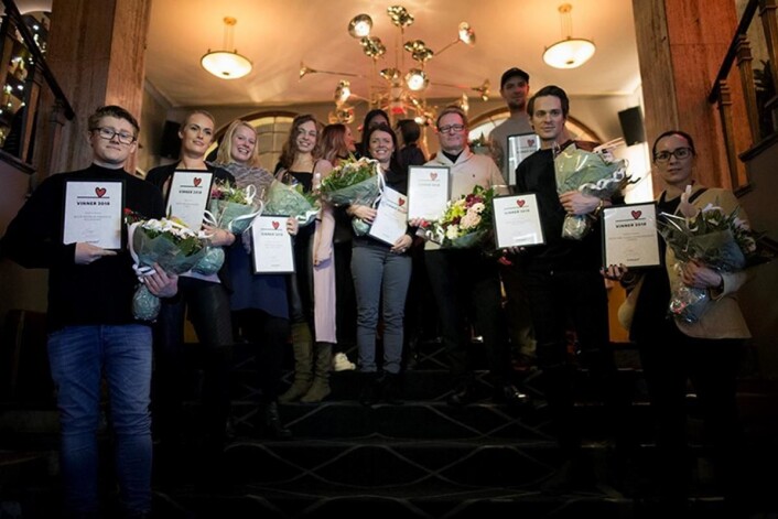 Representanter fra alle restaurantene som fikk pris på Bookatable Diner Awards 2018. (Foto: Bookatable) Representanter fra alle restaurantene som fikk pris på Bookatable Diner Awards 2018. (Foto: Bookatable)