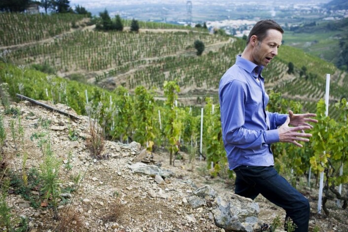 Christopher Moestue på besøk ho Leitz. (Foto: Moestue) Christopher Moestue på besøk ho Leitz. (Foto: Moestue)