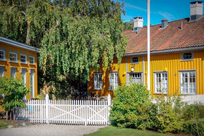Det Lille Hotel i Risør. (Foto: De Historiske) Det Lille Hotel i Risør. (Foto: De Historiske)