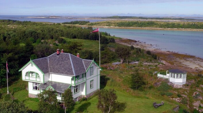 Villa Haugen på Grøtøy i Steigen. (Foto: De Historiske) Villa Haugen på Grøtøy i Steigen. (Foto: De Historiske)