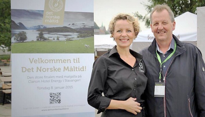 Kristin Austigard og Sigve Skretting. (Arkivfoto: Det Norske Måtid) Kristin Austigard og Sigve Skretting. (Arkivfoto: Det Norske Måtid)