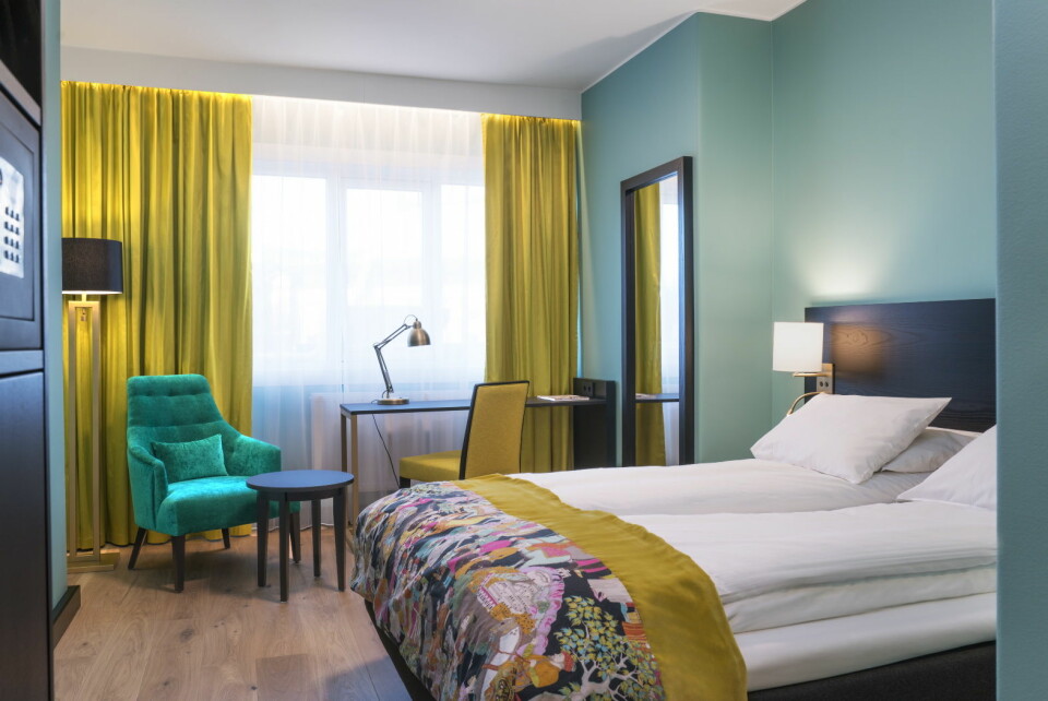 Thon Hotel Europa i Oslo har 160 nyoppussede gjesterom og suiter. (Foto: Thon Hotels)