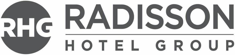 Den nye logoen til Radisson Hotel Group.
