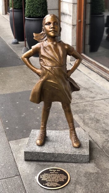 Fearless Girl. (Foto: Grand Hotel) Fearless Girl. (Foto: Grand Hotel)