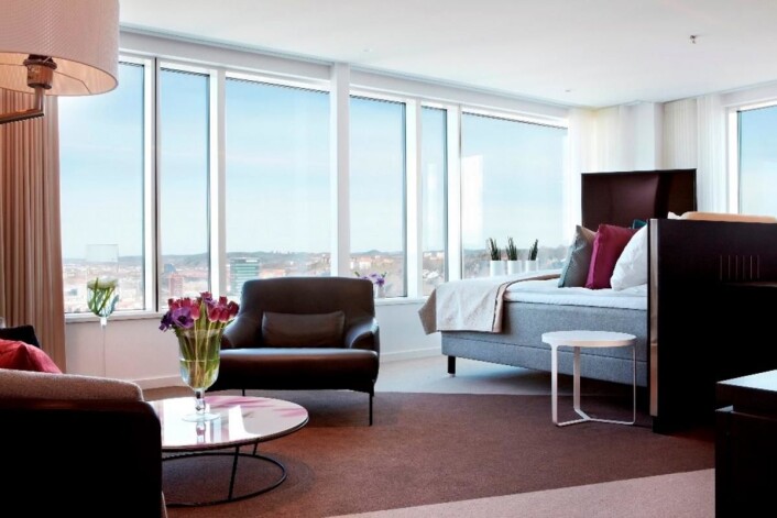 Suite på Upper House. (Foto: Clive Tompsett) Suite på Upper House. (Foto: Clive Tompsett)