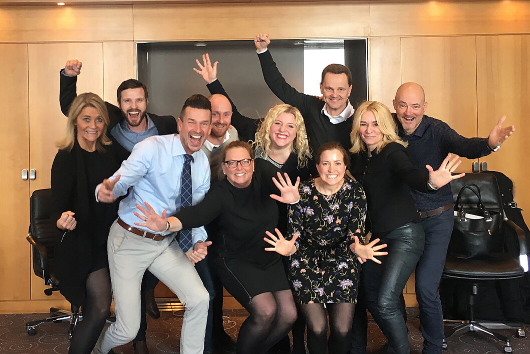 Ledergruppen i Quality Hotel var naturlig nok storfornøyd med å bli tildelt den europeiske prisen. (Foto: Quality Hotel) Ledergruppen i Quality Hotel var naturlig nok storfornøyd med å bli tildelt den europeiske prisen. (Foto: Quality Hotel)