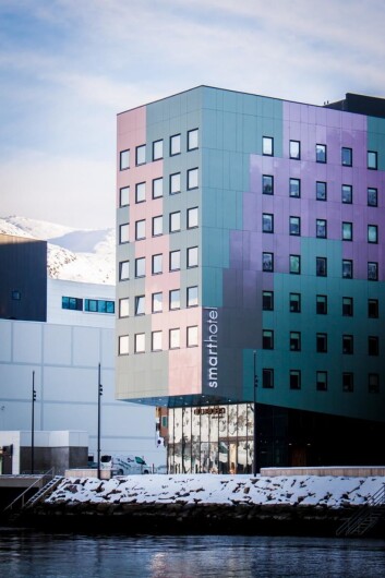 Smarthotel Hammerfest. (Foto: Håkon Berntsen) Smarthotel Hammerfest. (Foto: Håkon Berntsen)