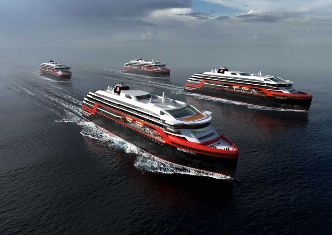 Illustrasjon: Hurtigruten Illustrasjon: Hurtigruten