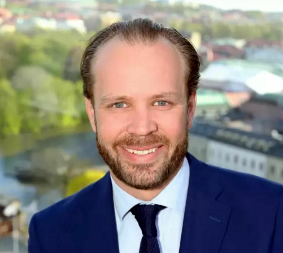 Fredrik Blomberg. (Foto: Nordic Choice Hotels)