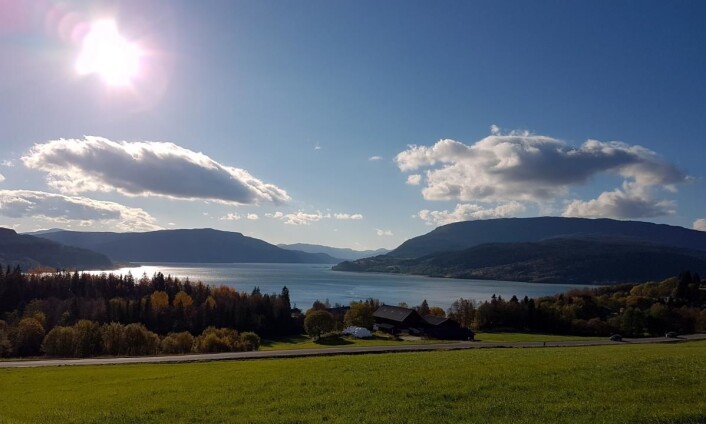 Utsikt utover Utskarpen, en fjordarm av Ranfjorden. (Foto: Privat) Utsikt utover Utskarpen, en fjordarm av Ranfjorden. (Foto: Privat)