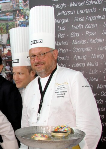 Bent Stiansen er Norges dommer i Bocuse d'Or Europe 2018 i Torino. (Foto: Morten Holt) Bent Stiansen er Norges dommer i Bocuse d'Or Europe 2018 i Torino. (Foto: Morten Holt)