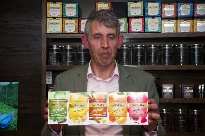 Twinings har økt salget med 18 prosent siden Infuso kom i handelen i februar. (Foto: Georg Mathisen) Twinings har økt salget med 18 prosent siden Infuso kom i handelen i februar. (Foto: Georg Mathisen)