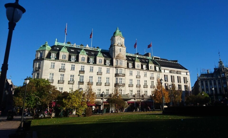 Grand Hotel Oslo by Scandic. (Foto: Heidi Fjelland)
