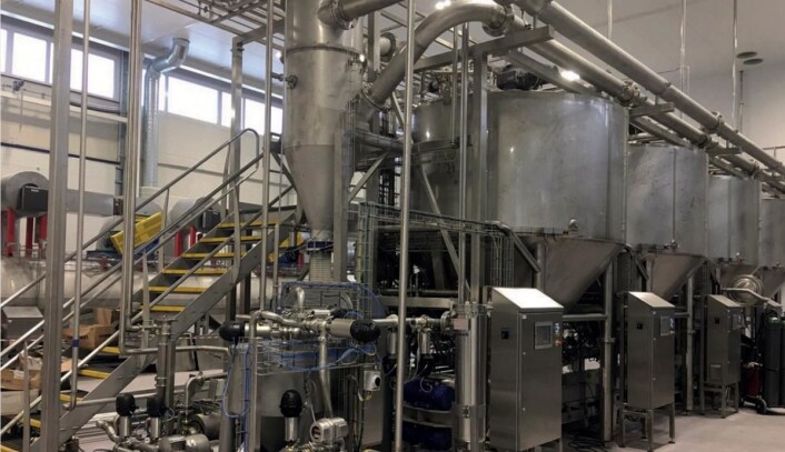 Fra Salsus AS sin fabrikk på Kongsvinger, som offisielt åpnes 8. mai. (Foto: Kjell Trøsvik) Fra Salsus AS sin fabrikk på Kongsvinger, som offisielt åpnes 8. mai. (Foto: Kjell Trøsvik)