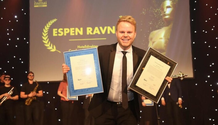 Espen Ravnå er en av mange nominerte fra Nordic Choice Hotels. (Foto: Camilla Bergan/HSMAI, arkiv) Espen Ravnå er en av mange nominerte fra Nordic Choice Hotels. (Foto: Camilla Bergan/HSMAI, arkiv)