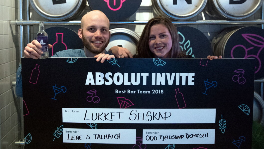 Lene Salbu Talmatch og Odd Fjeldsgaard gikk til topps i den norske finalen av Absolut Invite. (Foto: Arrangøren/Simen Øvereng) Lene Salbu Talmatch og Odd Fjeldsgaard gikk til topps i den norske finalen av Absolut Invite. (Foto: Arrangøren/Simen Øvereng)