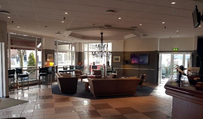 Fra lobbyen på Scandic Hønefoss. (Foto:Scandic Hotels) Fra lobbyen på Scandic Hønefoss. (Foto:Scandic Hotels)
