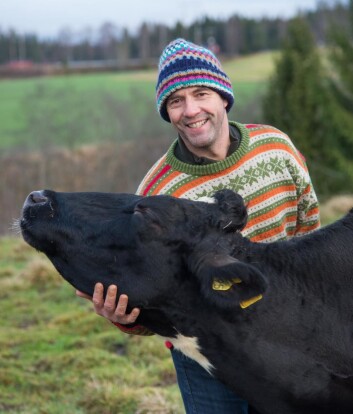 – Morslykke, beiting og uteliv er helt avgjørende for kvaliteten på det vi leverer, sier Hans Arild Grøndahl. (Foto: Grøndalen Gård) – Morslykke, beiting og uteliv er helt avgjørende for kvaliteten på det vi leverer, sier Hans Arild Grøndahl. (Foto: Grøndalen Gård)