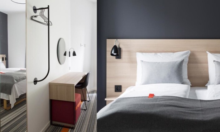 Hotellrom på Citybox. (Foto: Citybox) Hotellrom på Citybox. (Foto: Citybox)