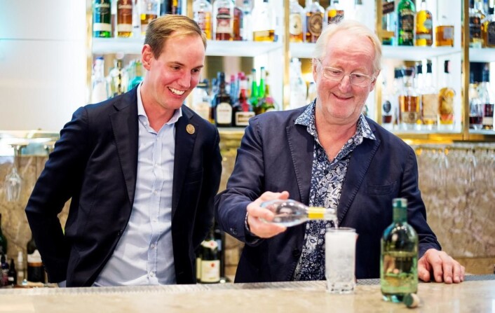 Filip Åbom og Eyvind Hellstrøm. (Foto: Moestue Grape Selections) Filip Åbom og Eyvind Hellstrøm. (Foto: Moestue Grape Selections)
