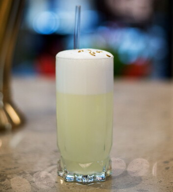 Aquavit Fizz. Aquavit Fizz.
