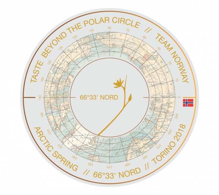 «Taste beyond the Polar Circle» – «Smaken nord for Polarsirkelen». «Taste beyond the Polar Circle» – «Smaken nord for Polarsirkelen».