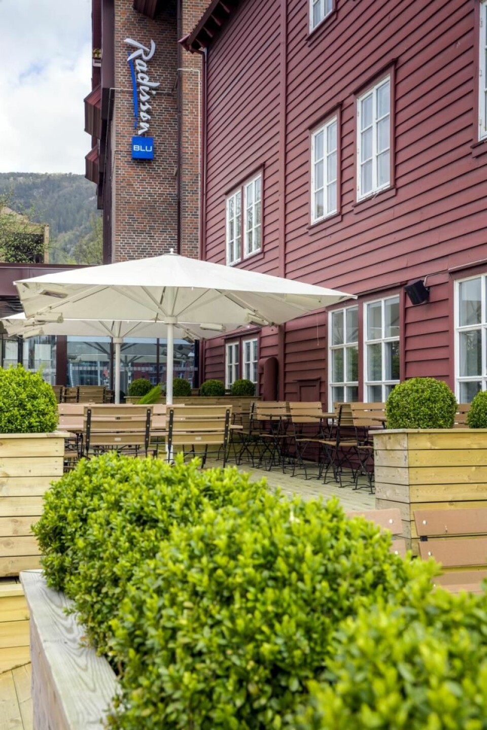 Radisson Blu Royal Hotel på Bryggen i Bergen. (Foto: Hotellet)