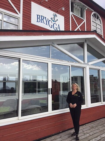 Elisa Thoresen styrer på Herøy Brygge. (Foto: Herøy Brygge) Elisa Thoresen styrer på Herøy Brygge. (Foto: Herøy Brygge)