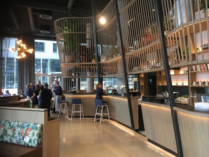 Fra barområdet i restaurant Edda. (Foto: Edda) Fra barområdet i restaurant Edda. (Foto: Edda)