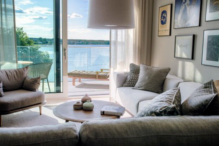 Fra ett av rommene på Slottsholmen. (Foto: Best Western Hotels & Resorts) Fra ett av rommene på Slottsholmen. (Foto: Best Western Hotels & Resorts)
