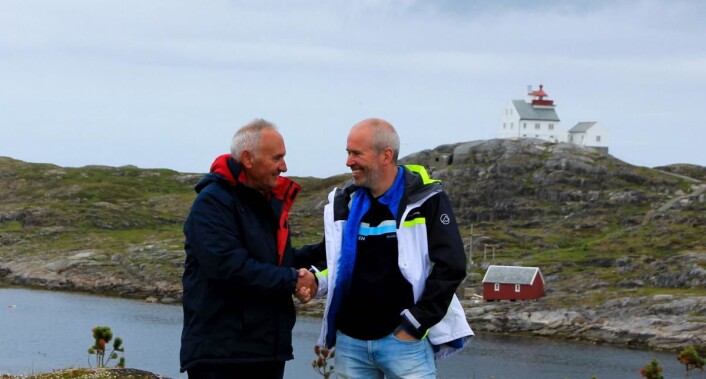 Christian Bache Gabrielsen og Roar Larsen. (Foto: Privat) Christian Bache Gabrielsen og Roar Larsen. (Foto: Privat)